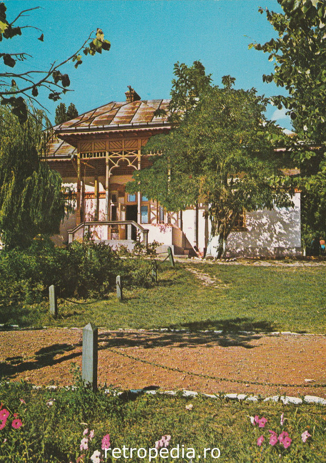 Casa Memorială Mihai Eminescu de la Ipotești fotografie de epocă, fata